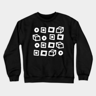 geometric shapes design Crewneck Sweatshirt